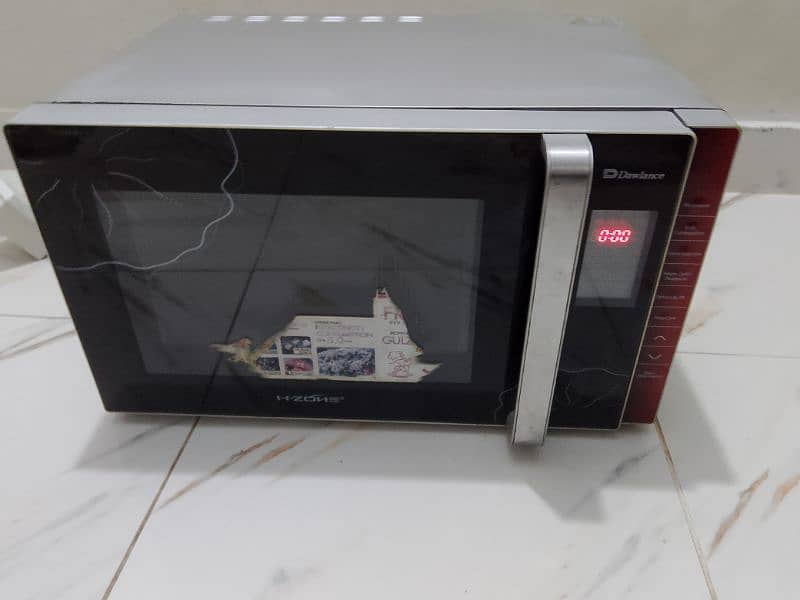 Dawlance microwave oven 2 in 1 grill microwave vip condition large 6