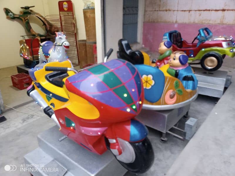 playland Five Kids token rides available for sale 3