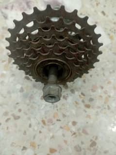 Cycle Back wheel Hub & Flywheel