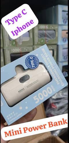 Mini power bank 5000mh