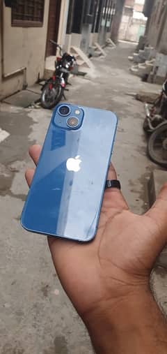 I phone 13 non pta factory unlock 128 e sim  ka 2 mounth  baki Hn