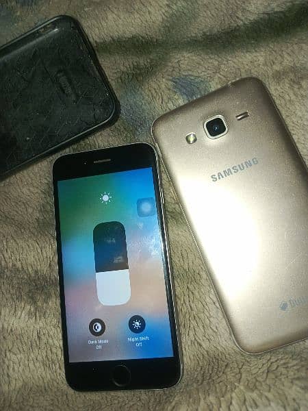 iphone 6s and Samsung 0