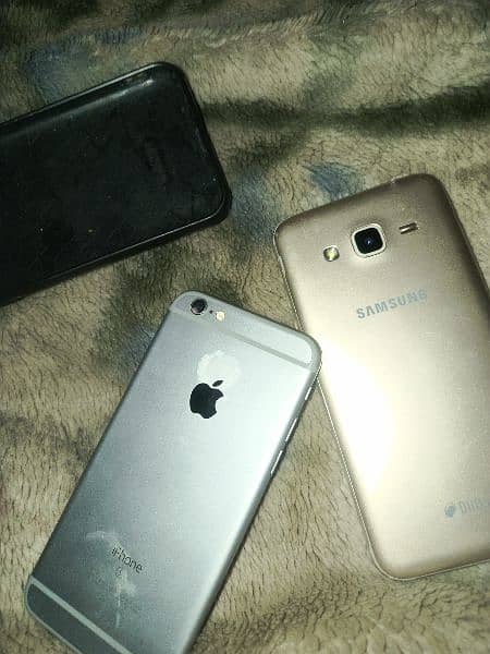 iphone 6s and Samsung 1