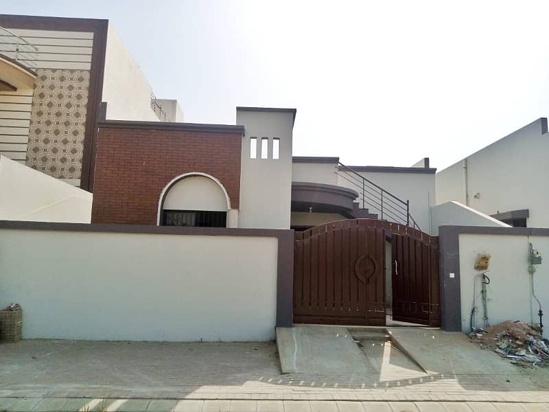 240 Sq yd West Open Single Storey Villa For Sell In saima Arabian Villas 0