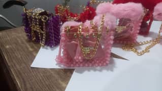 Beaded Bags (Beaded Transparent Acrylic Glass Bags)