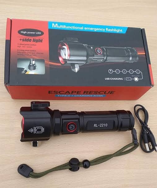 RL -2210 zoom torch light escape rescue 1