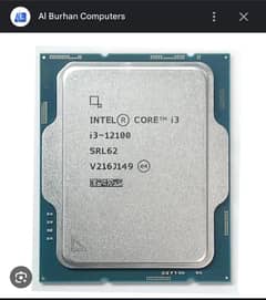 Core I3 12100 12th Gen processor only