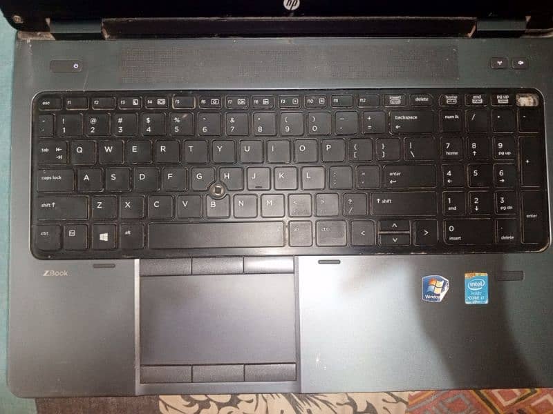 HP ZBook i7 4th gen 1