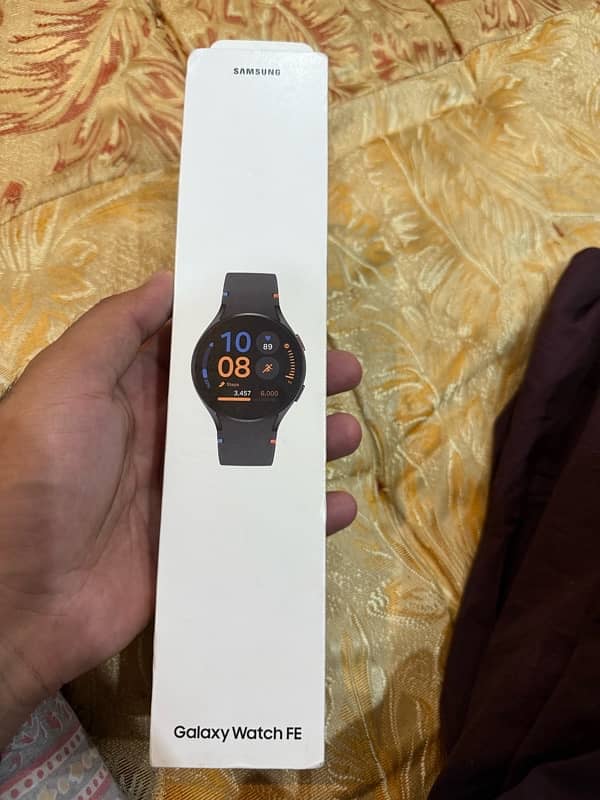 samsung watch fe new model 2024 brand new just box open 3