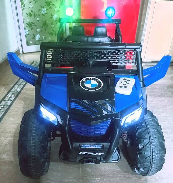 Kids BMW Jeep car Big size all ok with swing mode or remotecontrol 2