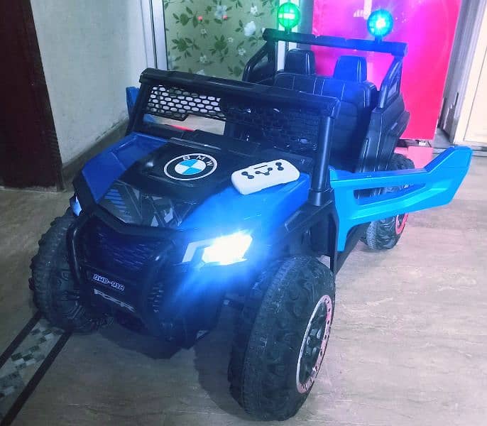 Kids BMW Jeep car Big size all ok with swing mode or remotecontrol 4