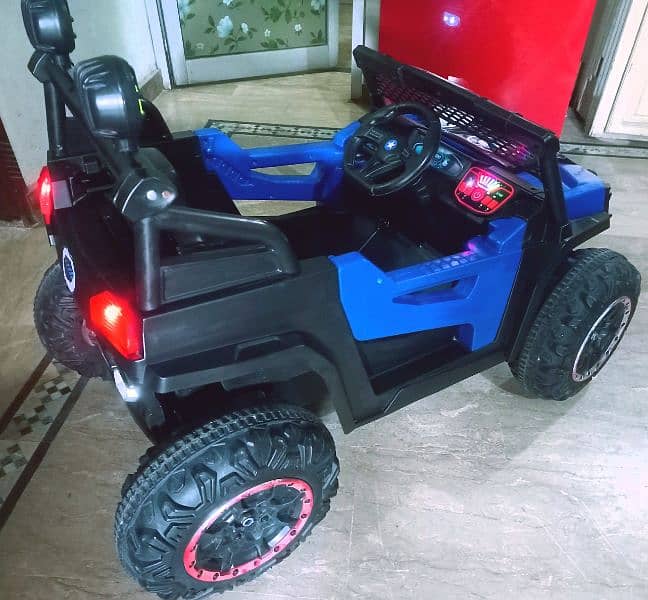 Kids BMW Jeep car Big size all ok with swing mode or remotecontrol 8