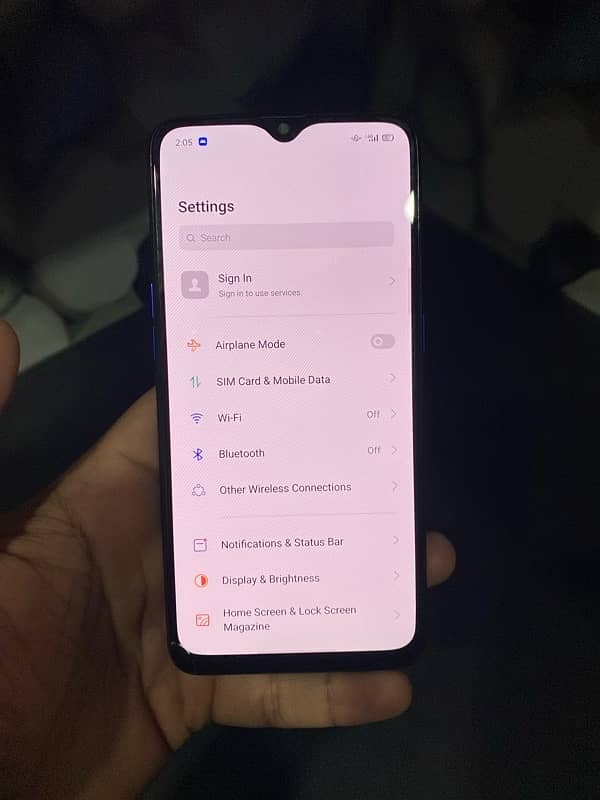 Oppo reno z 8gb 512gb 10by8 just minor glass break otherwise all ok 1