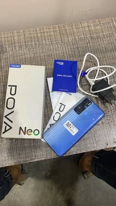 tacno pova neo 4/64GB with box charger 6000mh battery 0