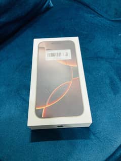 iPhone 16 Pro Max 256 Gb Box pack Desert Titanium