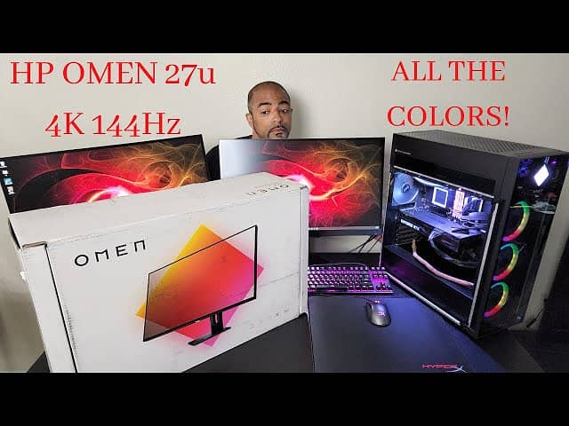 HP Omen 27U 4K UHD HDMI 2.1 144Hz 3