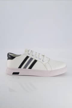 Men's leather Casual Sneakers )03248162190)