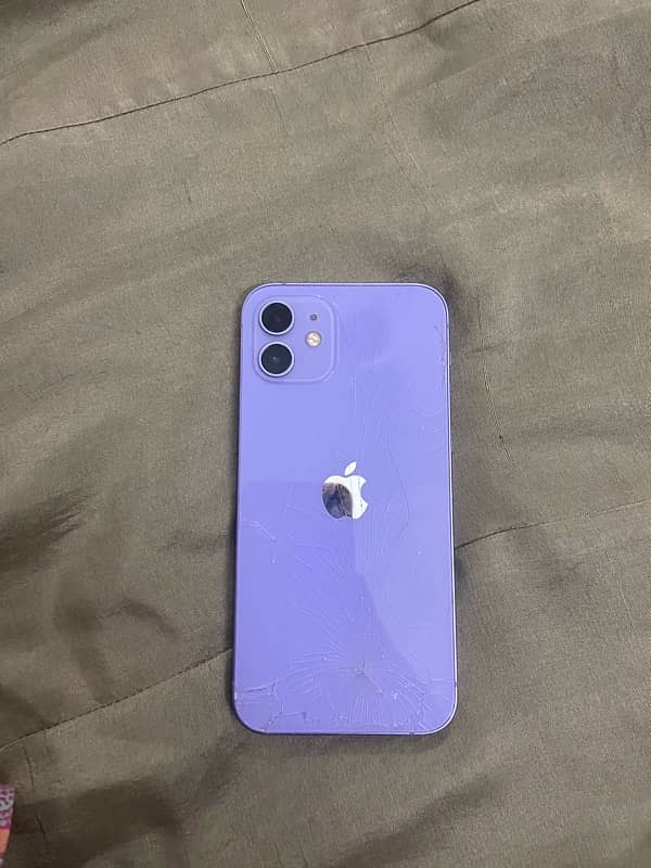 Iphone 12/ 64 GB/ purple colour/ non pta 2