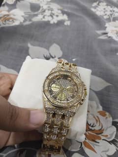 gold plated watch for sale