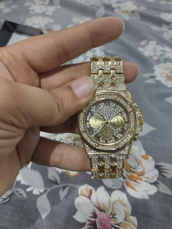 gold plated watch for sale 1