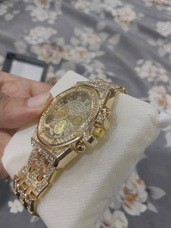 gold plated watch for sale 2