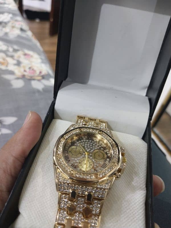 gold plated watch for sale 3