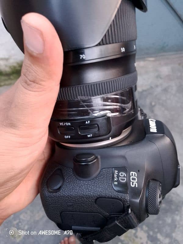 6D mark ii body & lanse 1