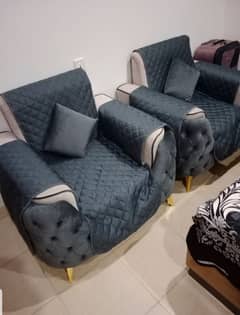 5 seater Cotton and polyester Sofa Sover