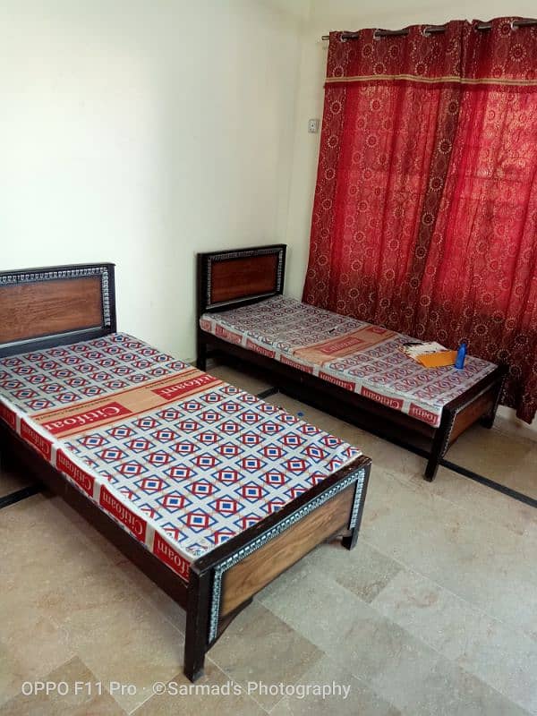 Seat available in Two seater Room with Attached washroom for Girls 0