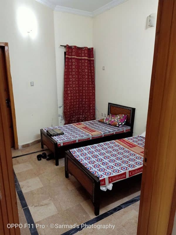 Seat available in Two seater Room with Attached washroom for Girls 3