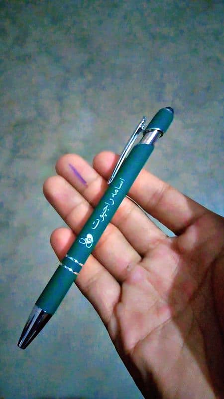 luxury stainless steel pen. 2