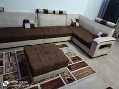 L-shaped sofa 7 seater