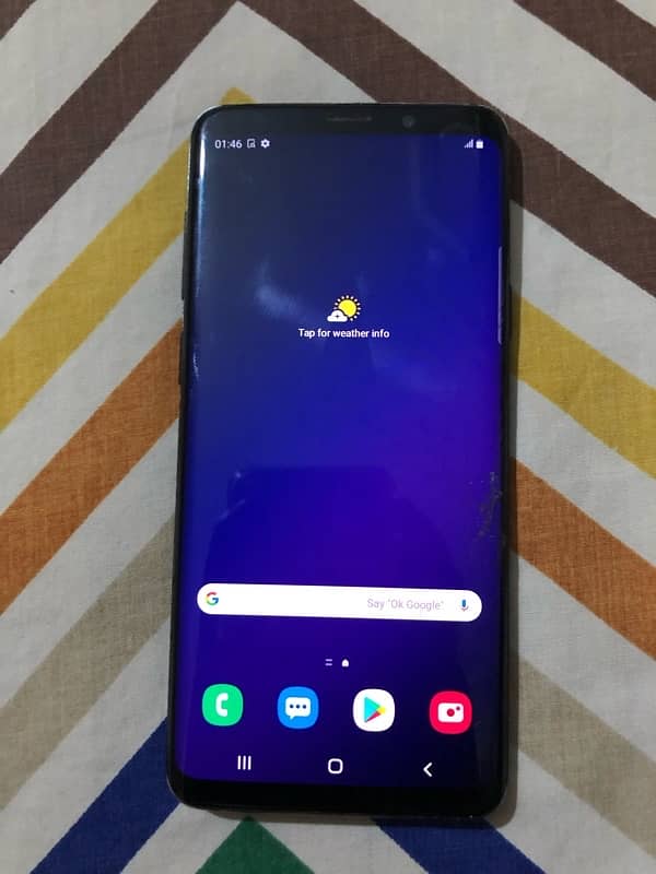 Samsung S9 plus ( offical PTA approved )( with box ) 1