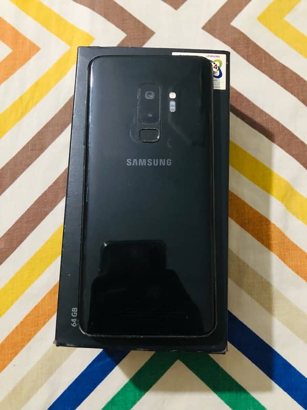 Samsung S9 plus ( offical PTA approved )( with box ) 4