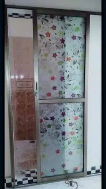 Aluminium Glass window door partition kitchen Cabinets Work Service. 11