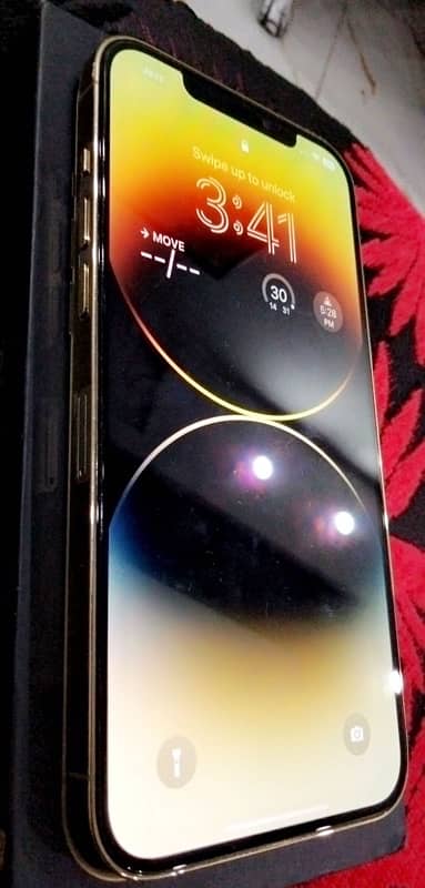 iphone 12 Pro Max Gold with Box 128GB Urgent Sale Only 0