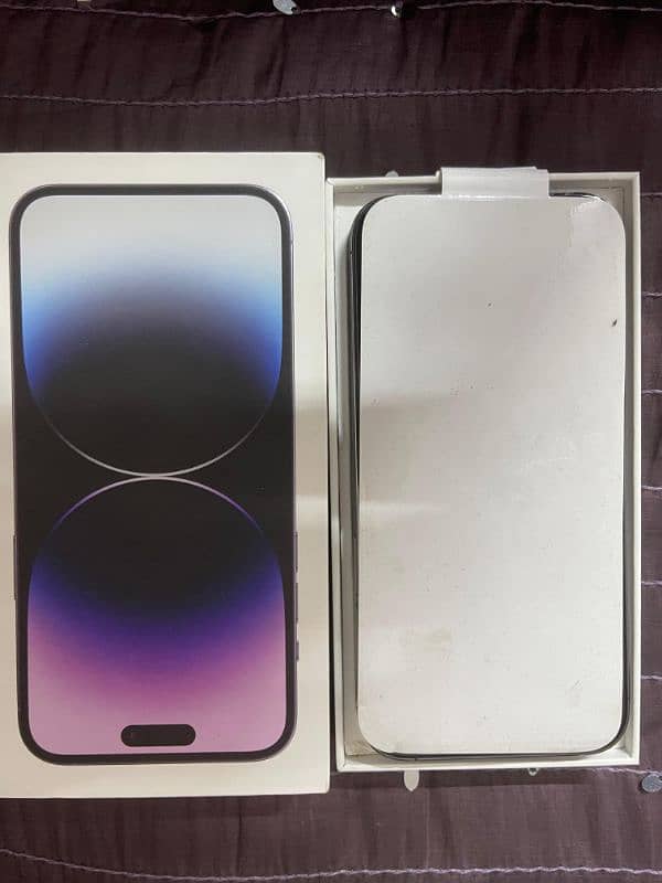 iPhone 14 pro max LL/A Factor unlocked non pta 256 con  10/10 5