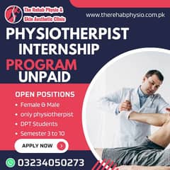 physiotherapy job & internship Paid & unpaid