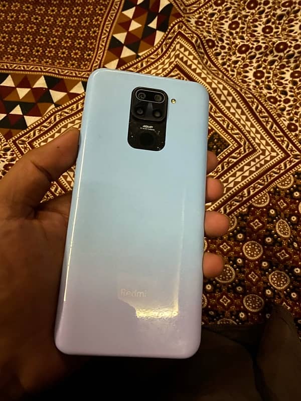 Redmi note 9 10by9 8+4 gb ram 128 rom with box & charger 2