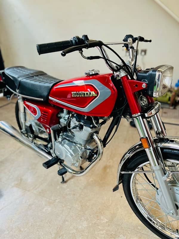 Honda cg 125 10/10 motorcycle bike for sale all documents clear 1