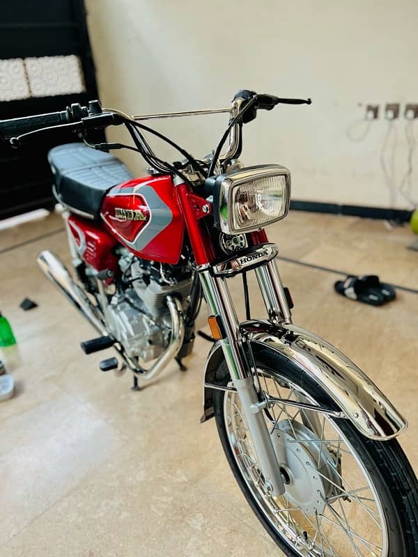 Honda cg 125 10/10 motorcycle bike for sale all documents clear 2