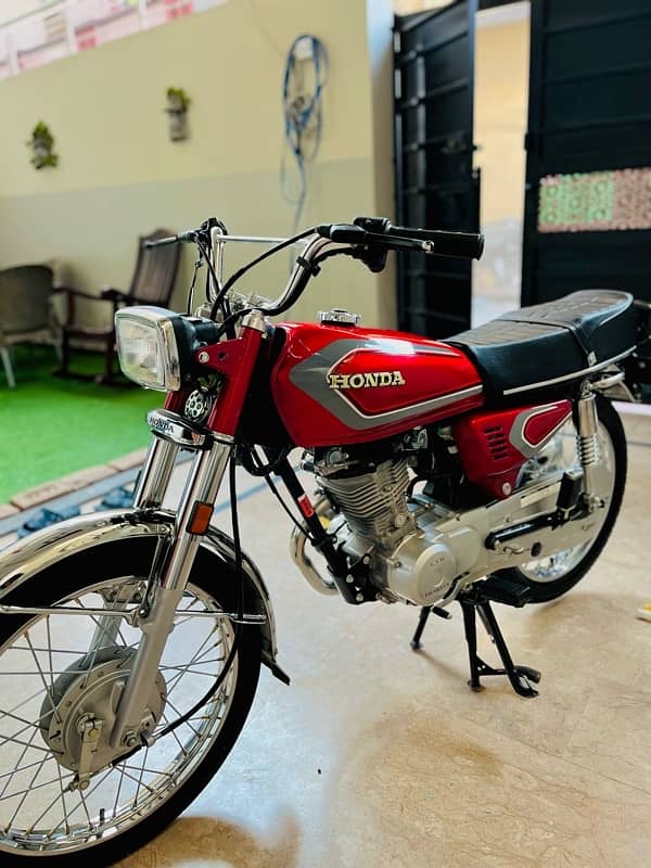 Honda cg 125 10/10 motorcycle bike for sale all documents clear 4