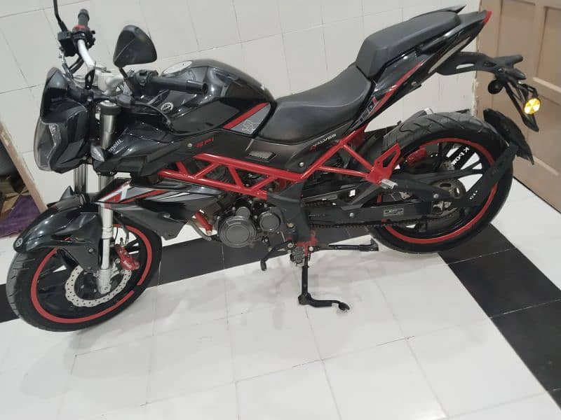 Benelli TNT 150i 2019 model Rawalpindi number lush condition 1