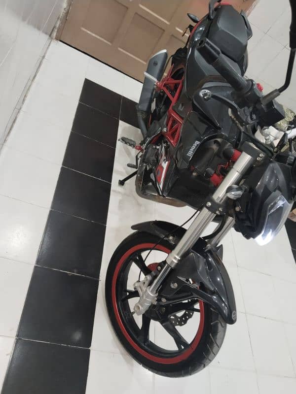 Benelli TNT 150i 2019 model Rawalpindi number lush condition 5