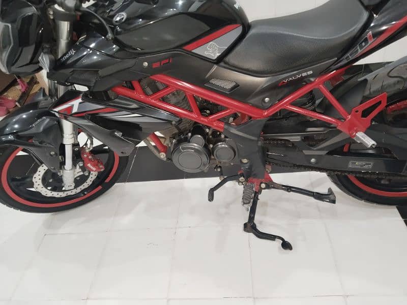 Benelli TNT 150i 2019 model Rawalpindi number lush condition 7