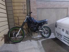 Yamaha dt 175 with yamaha 150cc balancer engine soundless