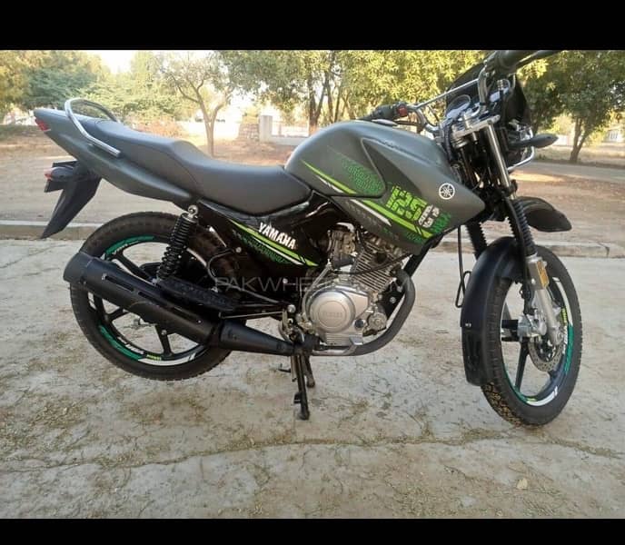 yamaha YBRG 125 3