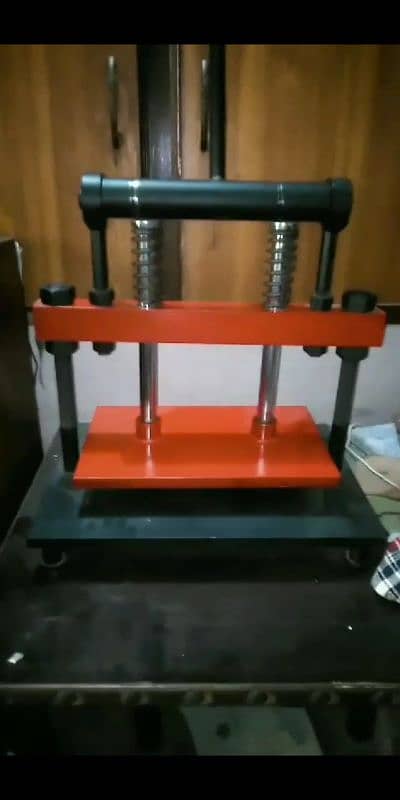 leather cutting press Manual heavy gauge 2