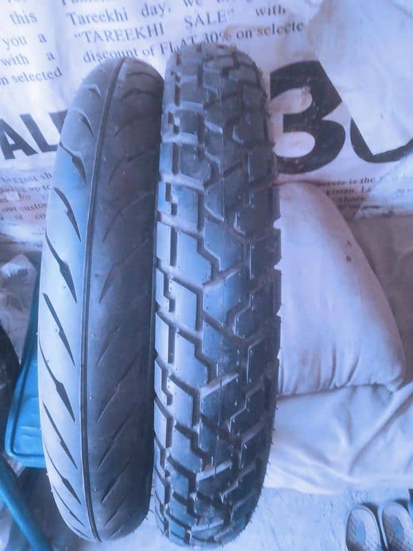 Tyre/ Honda 150cc/ Ybr 125cc/ front back tyre/ 5