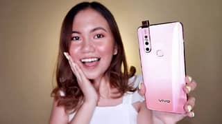 256GB Memory 8GB Ram Pop-up Camera Pink Girl Gift Vivo v15 original